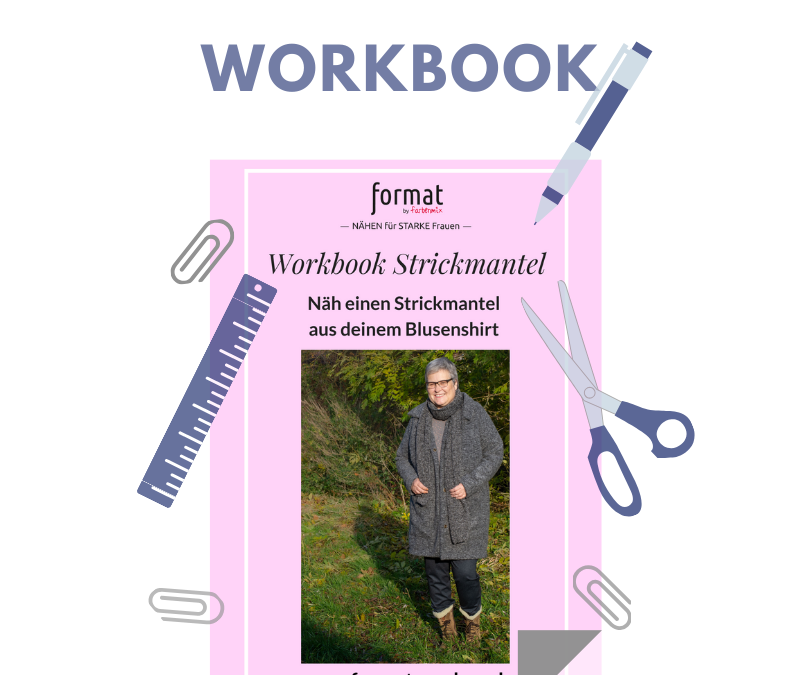 Workbook – einfach einen Strickmantel für große Größen nähen